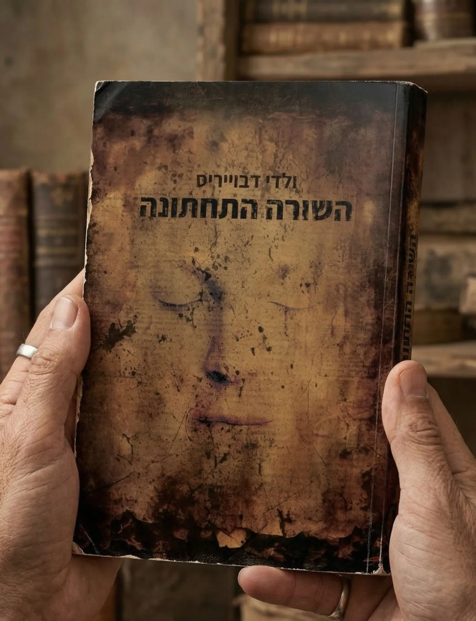 Cover of "The Bottom Line" (Hebrew)